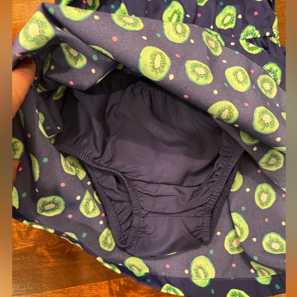 NWT 12-18 Months Kiwi Print Cherokee Summer Dress - Picture 4 of 10